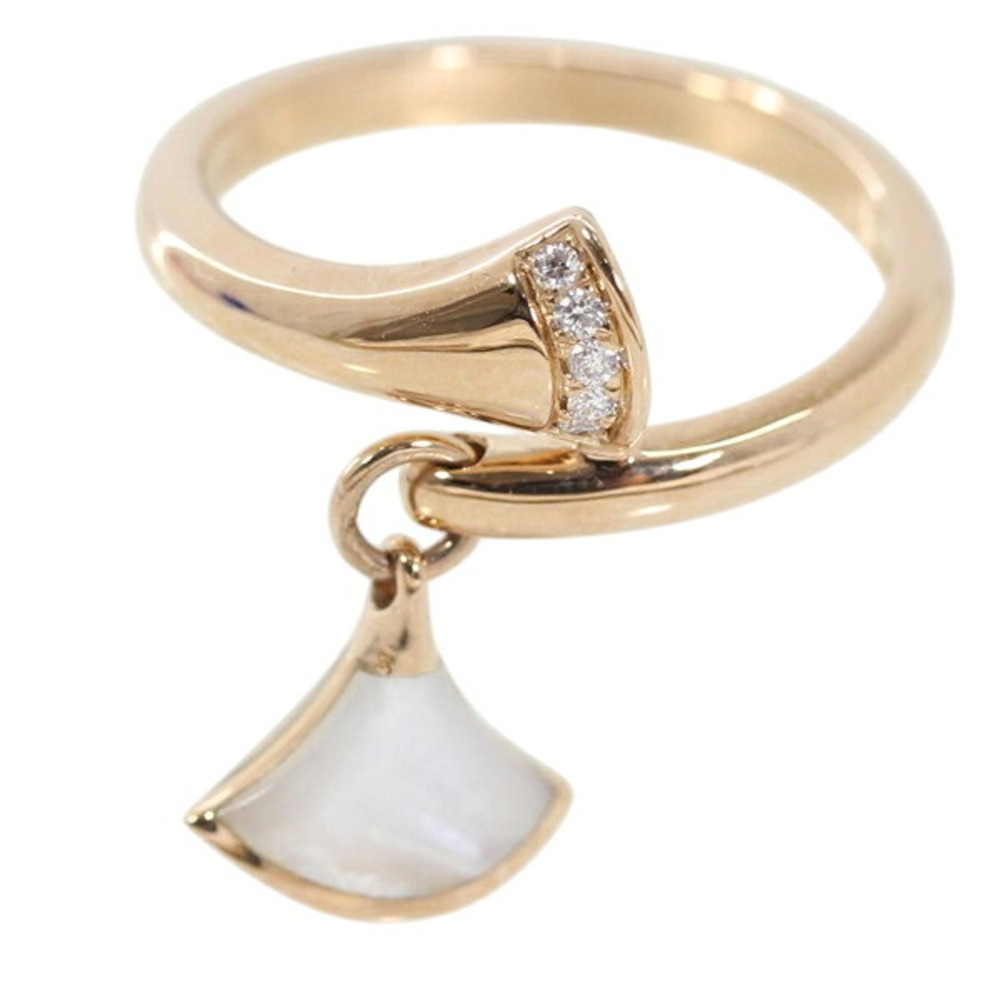 BVLGARI 18k Gold Diamond Ring